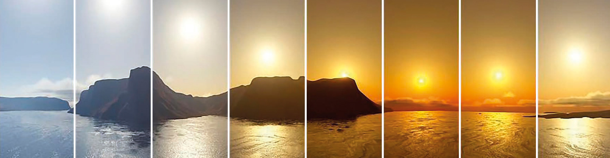 Venku se mění spektrum světla přirozeně